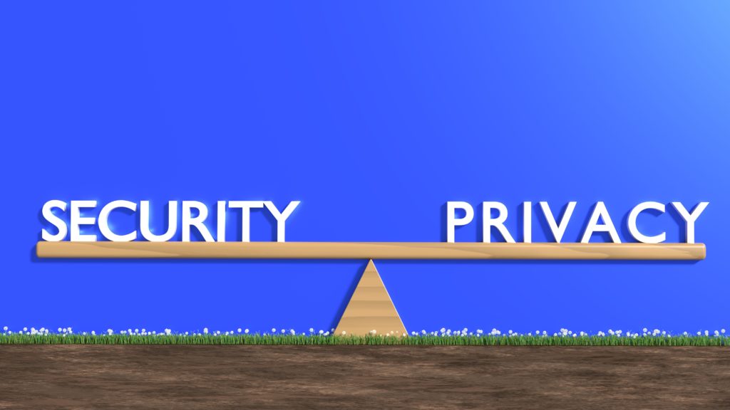 Balans security en privacy