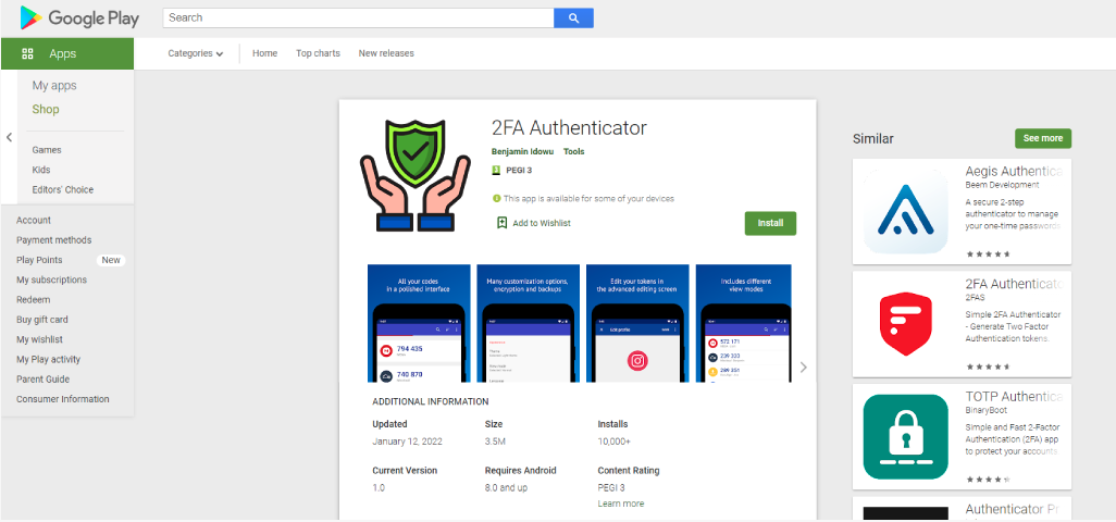 2FA Authenticator